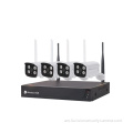 WIFI 1080P የውጪ IP ደህንነት Cctv ካሜራ ስርዓት